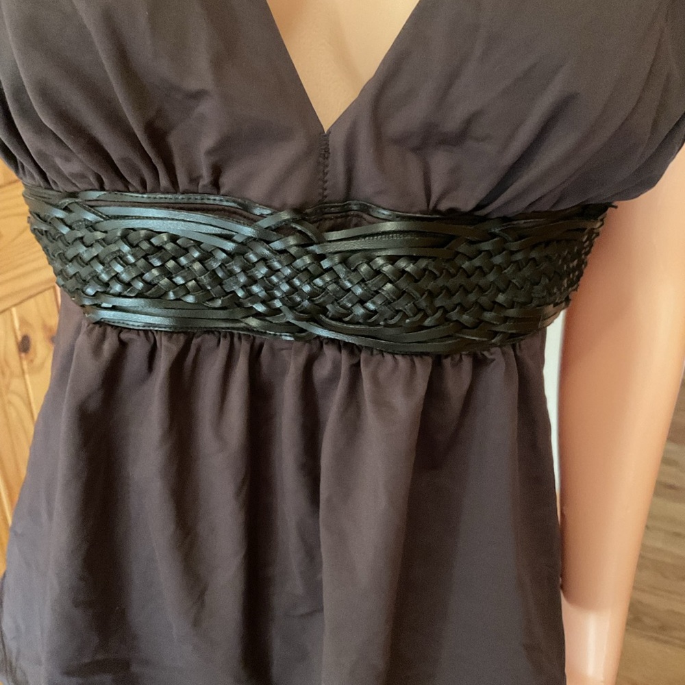 Brown Swim Tankini Top - Picture 2 of 4